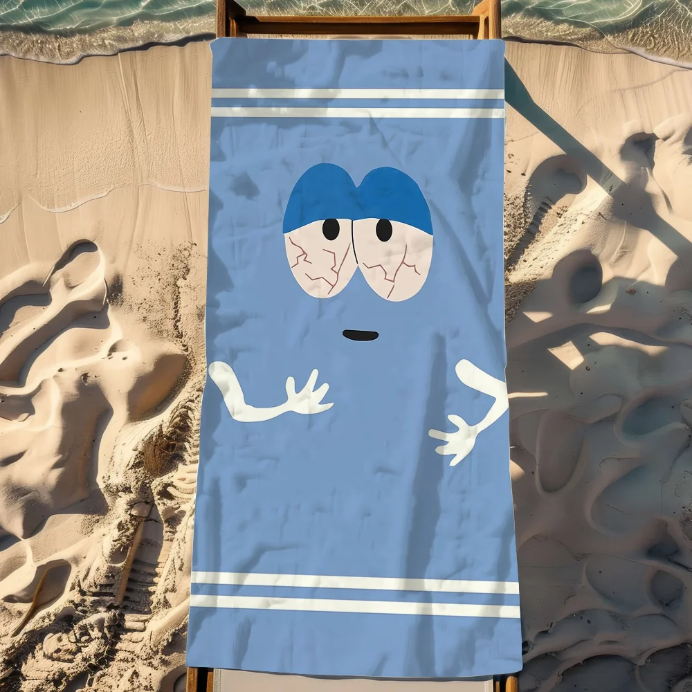 Cartoon Funny T-Towelie Towel Soft Pool Gift For Travel Gym Shower Camping Quick Dry Sports Large Beach Towel - Image 4