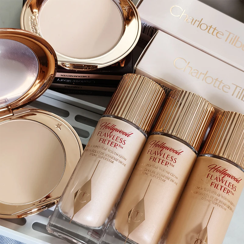 Charlotte New Concealer Flowing Base Makeup Stick Setting Spray Flawless Highlight Liquid Foundation Tilbury Brand Cosmetics - Image 2