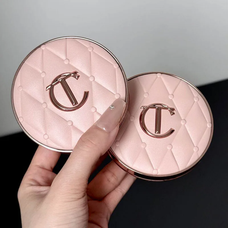 Charlotte Tilbury 4 Colors Liquid Foundation And Micro Light Powder Air Cushion Foundation Concealer Touch Up Makeup Artifact - Image 2