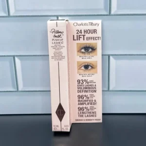 Charlotte Tilbury 4D Lengthening Mascara for Volumized Lashes Waterproof Sweatproof&Creamy Blush Stick Rosy Cheek Easy to Blend