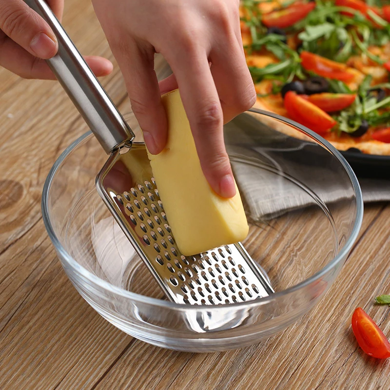 Cheese Grater Multi-purpose Stainless Steel Sharp Vegetable Fruit Tool Cheese Planer Cheese Knife Kitchen Accessories GH540 - Image 3