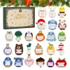 Christmas Calendar Advent 2d Acrylic Holiday Themed Decorations 24 Days Positive Crochet Animals Christmas Countdown Calendar