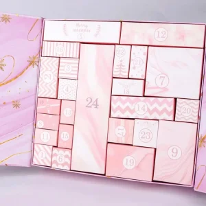 Christmas Countdown Calendar Advent Calendar for Kids Diy Christmas Advent Calendar Boxes 2024 Empty 24-day Countdown Gift Boxes