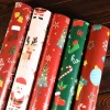 Christmas Packaging Paper Elegant Gift Wrapping Paper Santa Claus Gift Paper Versatile For Special Occasions Gifts Gift Wrapping