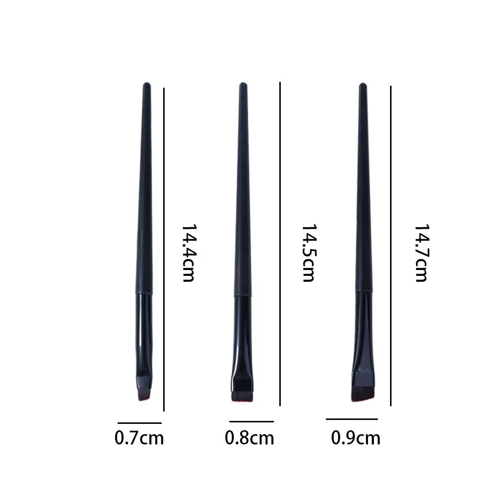 Cosmetics Brush Beauty Eye Liner Brush Flat Eyebrow Brush Angled Fine Eyeliner Brushes Blade Makeup Brushes Liner Brow Brush - Image 6