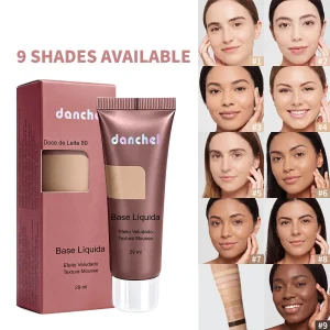 DANCHEL Mousse Velvet Foundation Stable Long Wear No Patchy For Daily Commute Light Mousse Texture Suitable For Most Skin Types