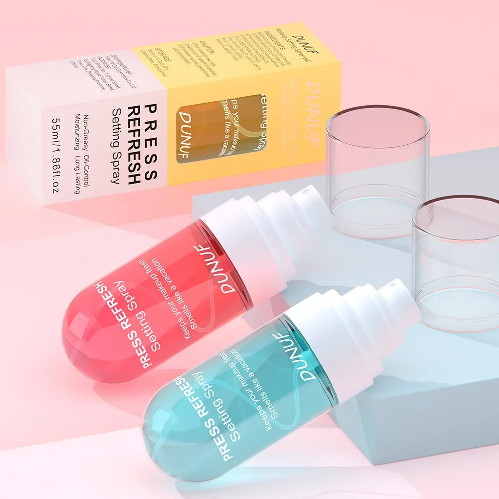 DUNUF 1 Pcs Moisturizing Makeup Setting Spray - Prevents Melting Fading No Oil Long-lasting Freshness for Facial Makeup - Image 5