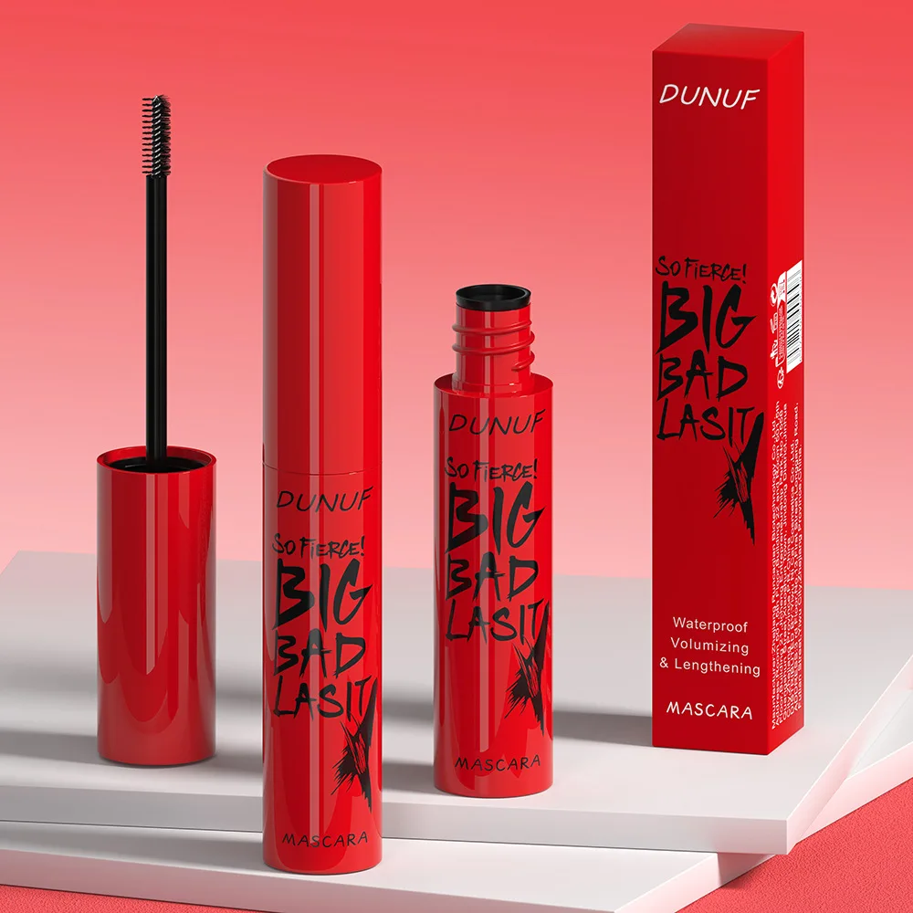 DUNUF Long-Lasting Mascara 1 Pcs Waterproof Sweat-Proof Non-Smudging Thin Thick Curling Beginner Friendly Makeup Product - Image 4