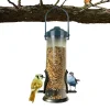 Dangling Bird Feeder Bird Food Dispenser Chew-Proof Bird Food Container & Dispenser Bird Feeding Tool for Home Garden Outside