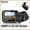 Dash Cam 1080P HD Small Screen Front Video Single Lens Recorder HD Night Vision Loop Recording G-Sensor Car Video Recorder