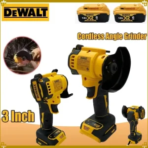 DeWALT Cordless 3 Inch Mini Angle Grinder For 18V-20V Battery Polishing Grinding Machine Electric Cutting Power Tools