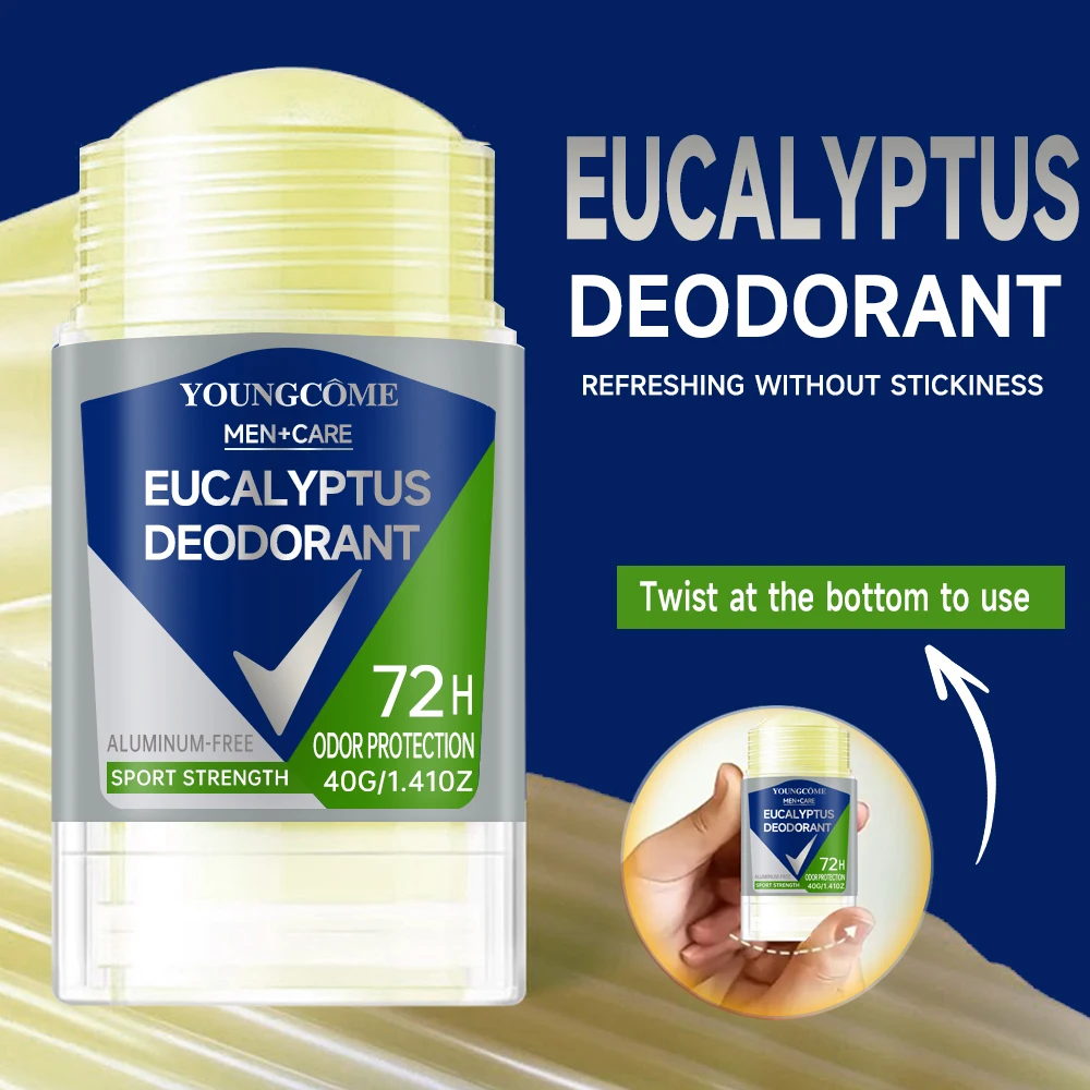 Deodorant for Men Roll-on Bottle Reduce Sweating Odor Remover Underarm Body Deodorant Stick Fast Dry Lasting Portable Refresh - Image 4