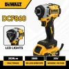 Dewalt DCF860 Cordless Brushless Electric Screwdriver Impact Function 20V Battery 282N.m Lightweight at 1kg Electric Power Tool