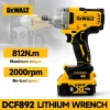 Dewalt DCF892 High Torque Brushless Wireless Impact Wrench 20V Battery Electric Tool 812N.m Powerful Portable Torque Wrench