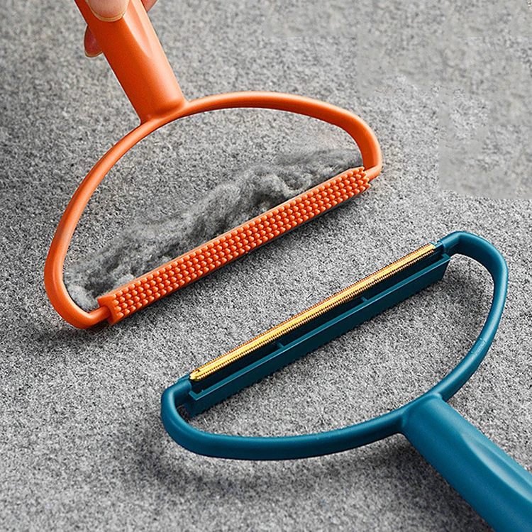 Double-Side Lint Remover Portable Pet Hair Remover Brush Manual Fluff Remover Clothes Fuzz Fabric Shaver Carpet Clothes Brush - Image 2