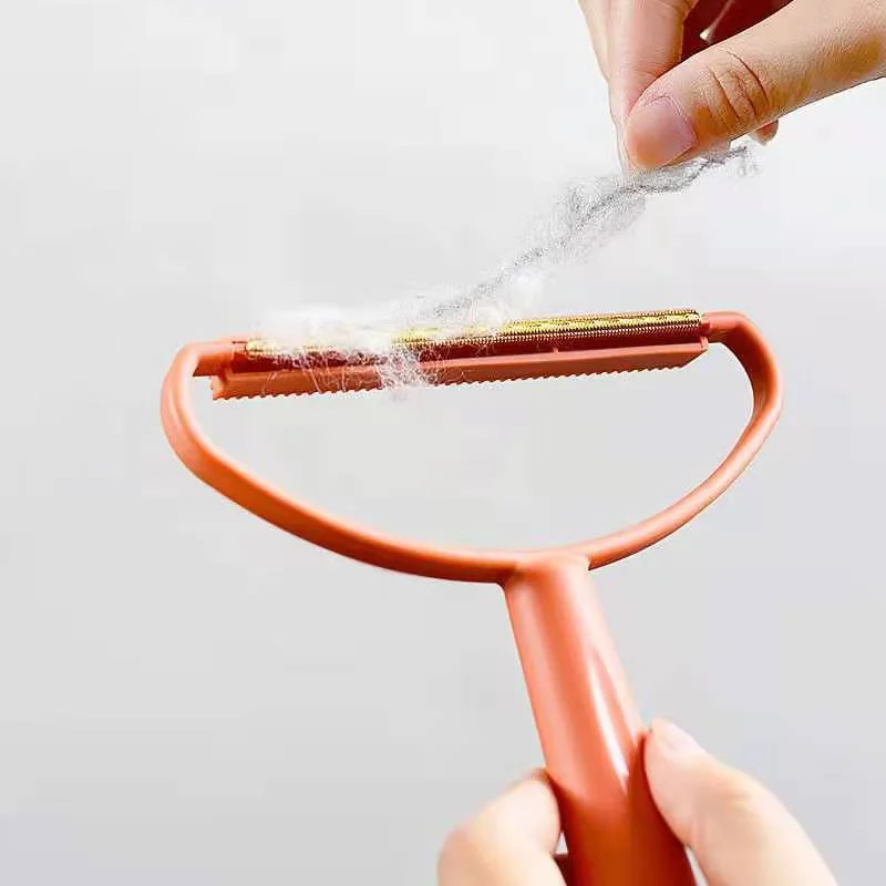 Double-Side Lint Remover Portable Pet Hair Remover Brush Manual Fluff Remover Clothes Fuzz Fabric Shaver Carpet Clothes Brush - Image 4