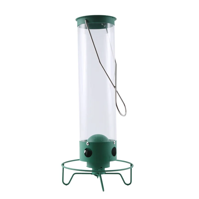 Droll Yankees Squirrel-Proof Wild Bird Feeder Outdoor Patio Wrought Iron Hanging Bird Feeder-B51B - Image 5