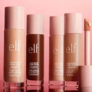 ELF Skincare Products Pre Makeup Gel Gel Green Primer 75ml Exfoliate Clean Pores Makeup Setting Spray Liquid Foundation Fair 0.5