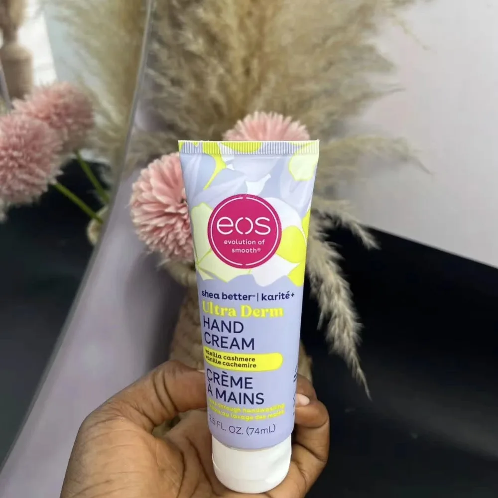 EOS Shea Better 74ml Hand Cream - Ultra Derm Moisturizing Shea Butter Enriched For Dry Cracked Skin Repair 24H Hand Skin Care - Image 4