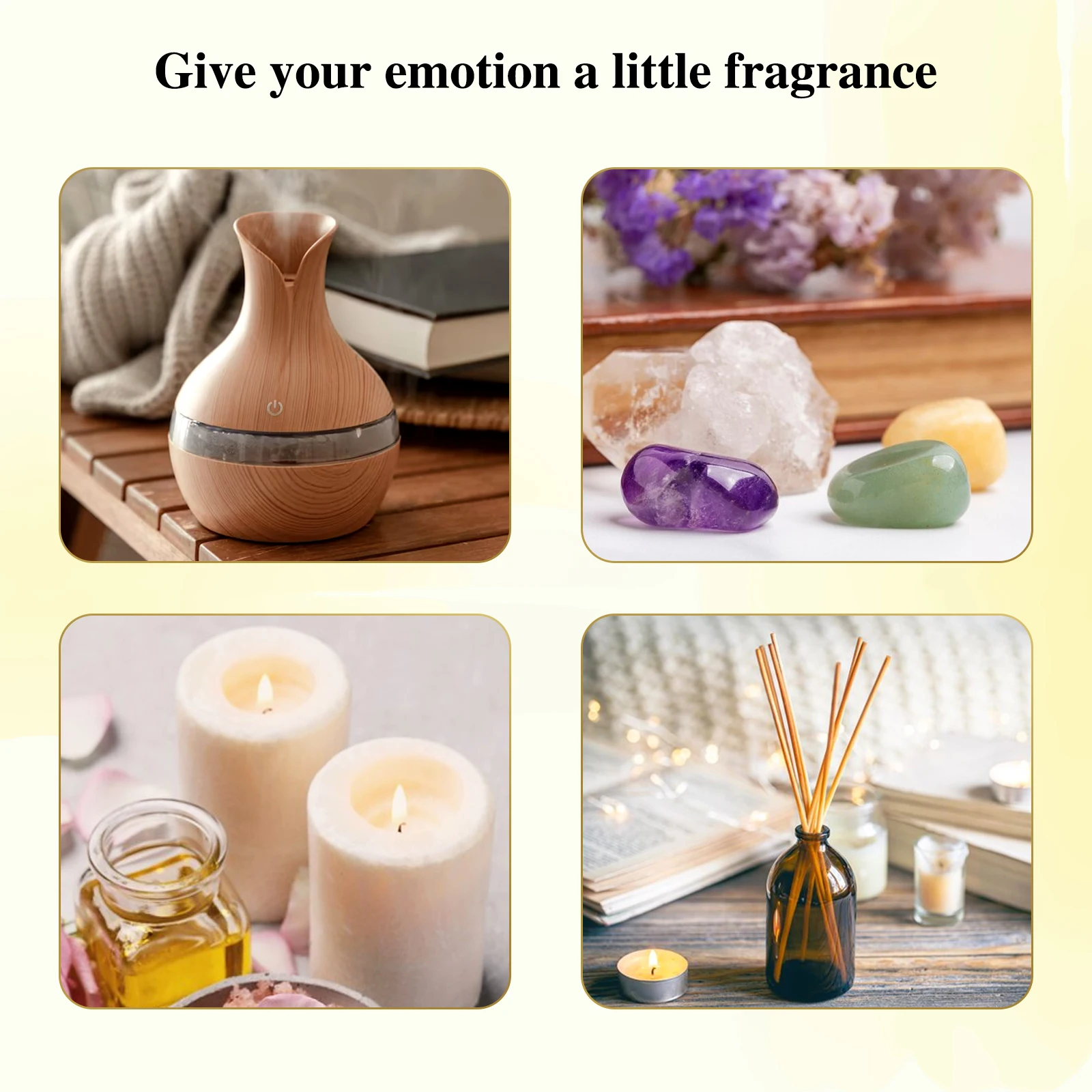 EUQEE 10ml Aromatic Essential Oil Lemongrass Lavender Eucalyptus Peppermint Tea Tree Sweet Orange Aromatherapy Oil for Diffuser - Image 6