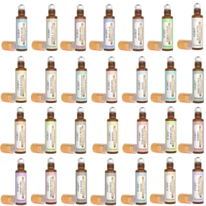 EUQEE 10ml Fragrance Oil Roll-On Long Lasting Scent La Vie Est Belle CHANCE Jadore Cotton Strawberry Mango for Diffuser Burner