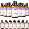 EUQEE Aromatic Fragrance Oil For Car Diffuser 30ml White Musk Angel Sea Breeze Coconut & Vanilla Dragons Blood Aromatherapy Oil