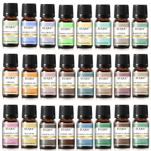 EUQEE Essence Oils for Aroma Diffuser 10ml Premium Fragrance Oil for Making Candle Aromatherapy Humidifiers Air Freshener