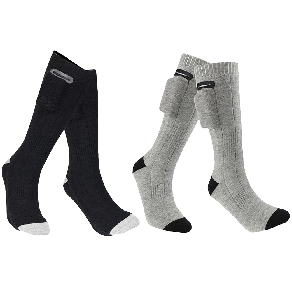 Electric Heated Socks Washable Winter Thermal Socks Outdoor Skiing Foot Warmer for Men and Women - Image 4