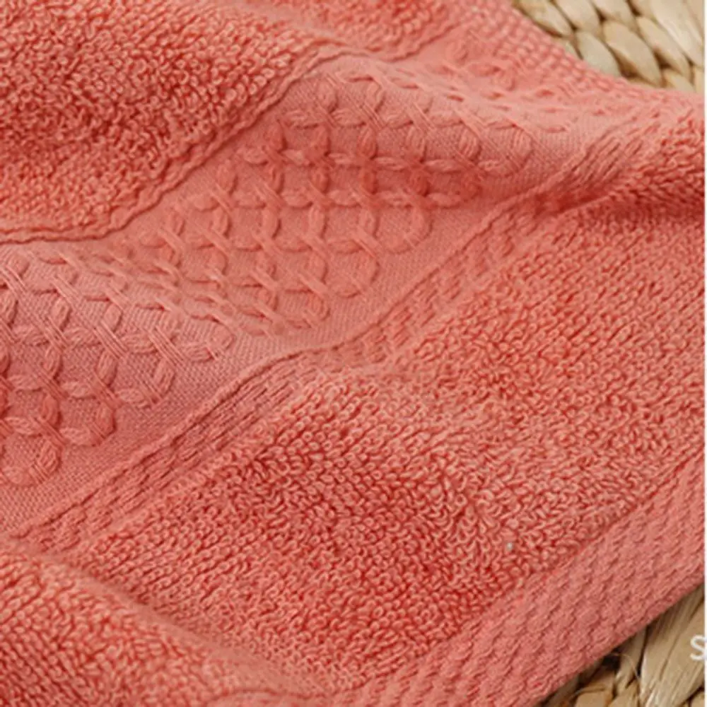 Extreme Comfort Absorbent Cotton Square Scarf Wash Cloths Face Towel Dry Body - Image 2