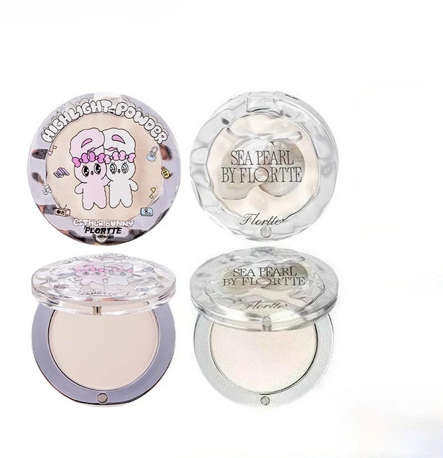 FLORTTE Esther Bunny Single-Colour Highlighter Powder Matte Brighten Contour Palette Face Makeup Cosmetics - Image 5