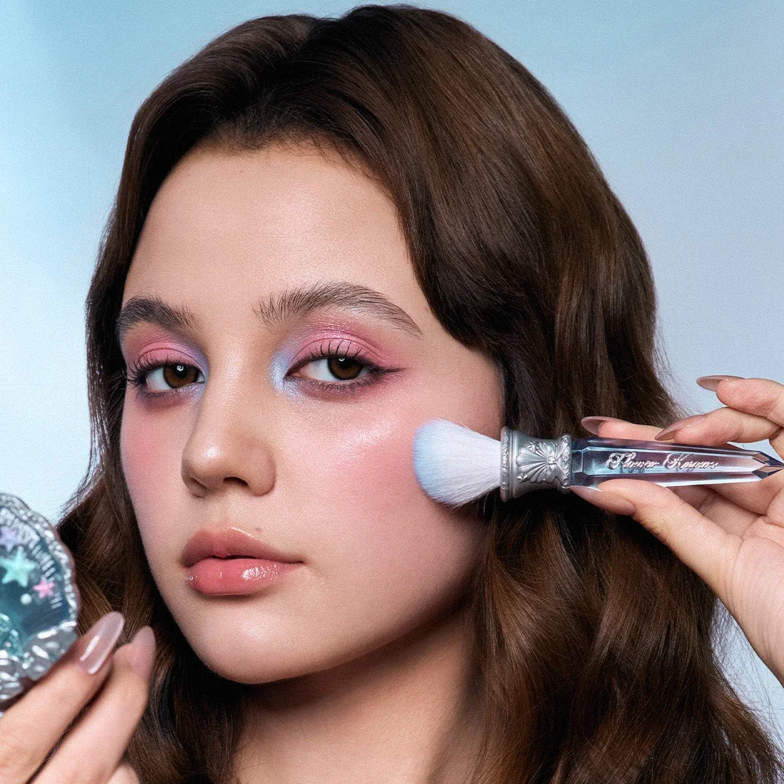 Flower Knows Shell's Jewel Angled Blush Brush - Image 4