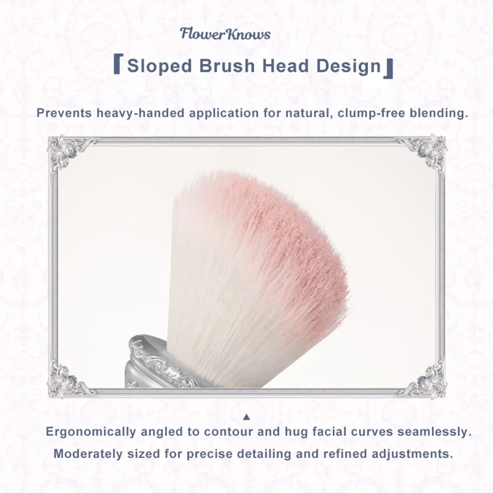 Flower Knows Shell's Jewel Angled Blush Brush - Image 3