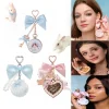 FlowerKnow Bunny Garden Cupid Sweetie Bear Face Powder with Blush Highlighter Pendant Long Lasting Portable Makeup Decoration