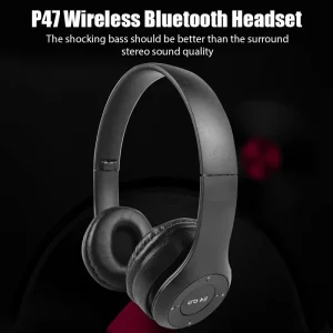 Fone Wireless Bluetooth Headphones HIFI Stereo Foldable P47 Earphones Kid Helmet Gift With Microphone Support SD Card For iPhone