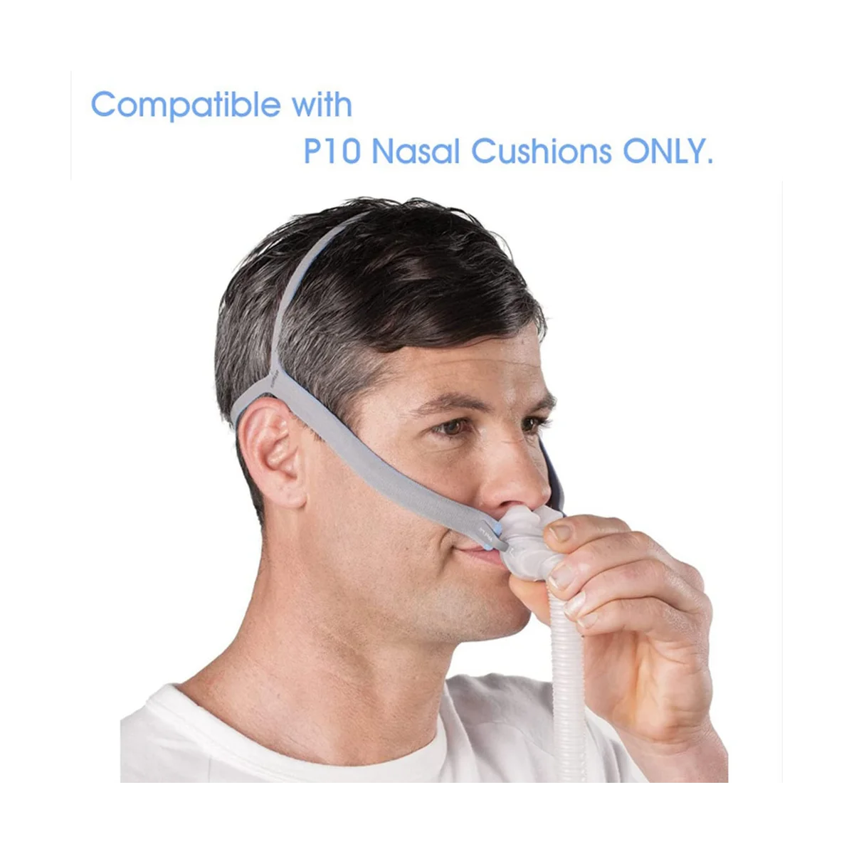 For Resmed Airfit P10 Headgear Strap, Replacement CPAP Headgear Compatible for Resmed Airfit P10 - Image 2
