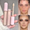 Full Coverage Concealer Foundation Cream, 3 Shades, Natural Effect, Long-Lasting, Waterproof Strong Concealment, Skin Type