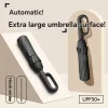Fully Automatic Umbrella for Men And Women with Ring Buckle Design Large Rib Strong Sunshade Double Umbrella Folding Compact