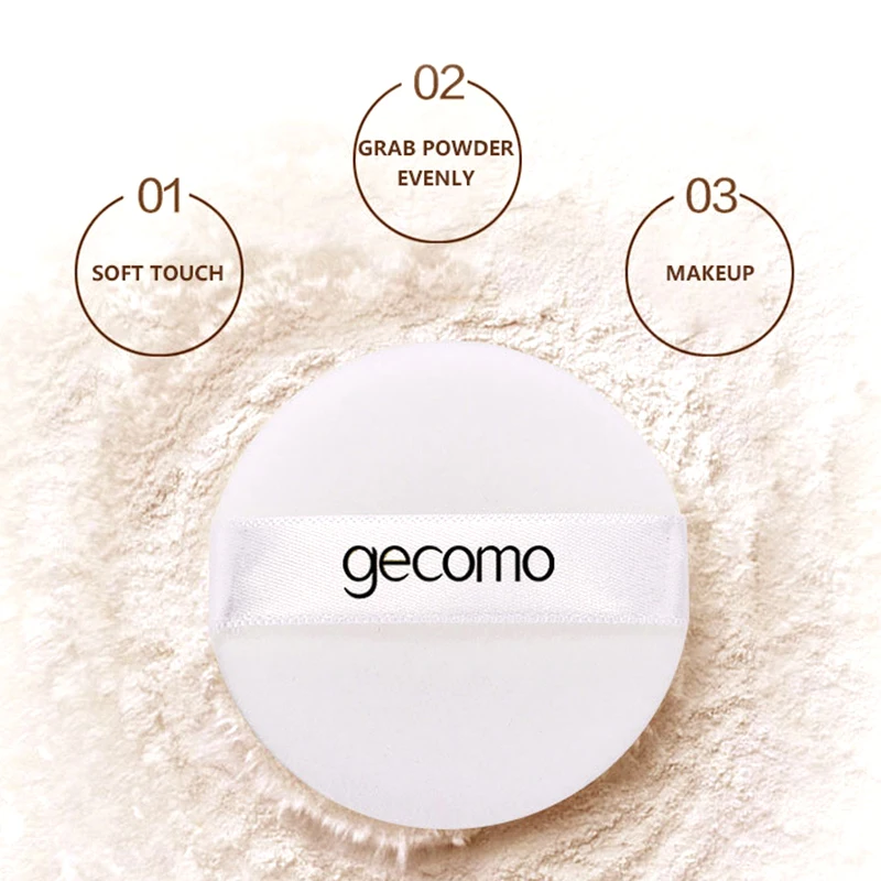 Gemeng Powder Makeup Setting Powder Durable Waterproof Sweat proof Makeup concealer Honey Powder - Image 4