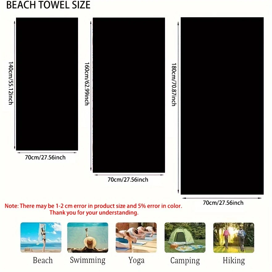 Gothic Floral Skull Beach Towel Patterned Sunscreen And Windproof Suitable For Swimming Pool Camping Travel Blanket - Image 6