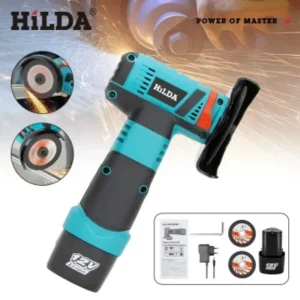 HILDA 12v Mini Angle Grinder Rechargeable Grinding Tool Polishing Grinding Machine For Cutting Diamond Cordless Power Tools