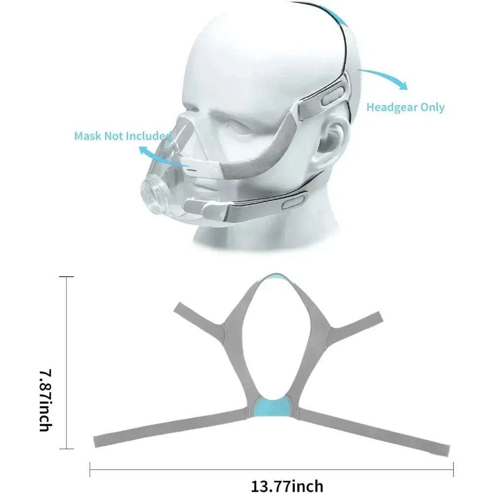 Headgear for AirFit N20/AirTouch N20, Soft Comfortable Unisex CPAP Replacement Headgear Strap (Without Mask)