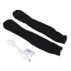 Heated Socks Intelligent Temperature Control 3 Heat Settings Washable Reusable USB Charging Electric Heated Socks for Winter