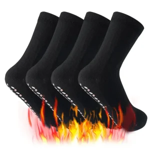 Heated Socks, Self Heating Socks for Men Women,Massage Anti-Freezing for Fishing Camping Hiking Skiing and Foot Warmer