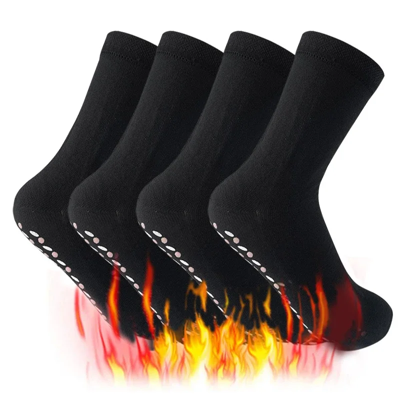 Heated Socks, Self Heating Socks for Men Women,Massage Anti-Freezing for Fishing Camping Hiking Skiing and Foot Warmer