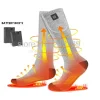 Heated Socks Winter Rechargeable Heating Socks With Battery Case Heated Socks Warmth Outdoor Heated Boots Snowmobile Winter Ski