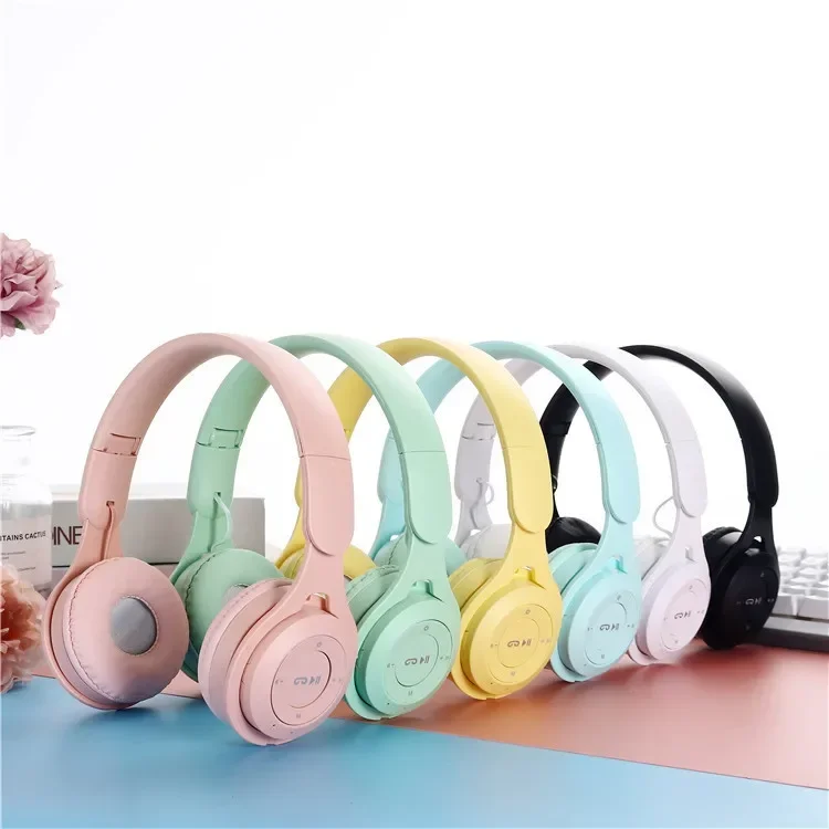 Hifi Sound Bluetooth Headphones Wireless Over-Ear Headsets with Microphone Noise Reduction Comfortable for Travel And Home Use - Image 2