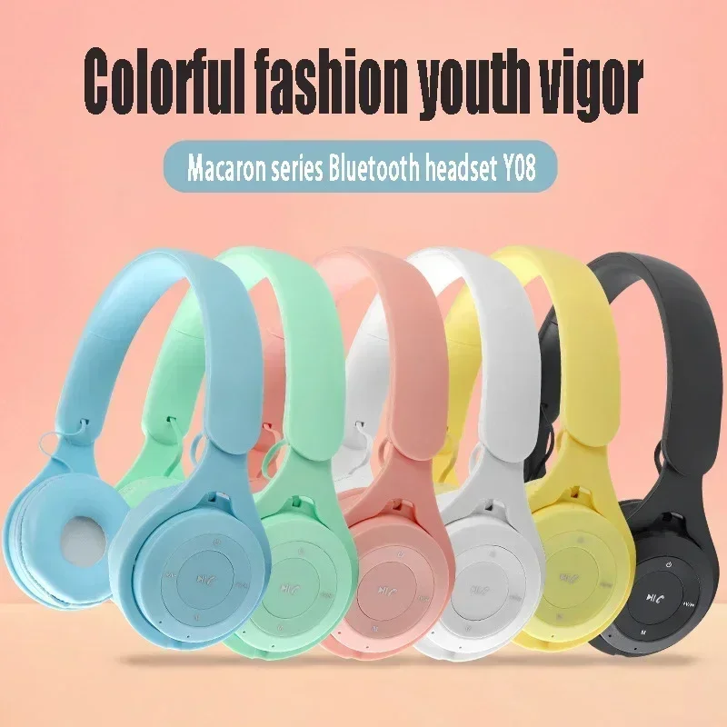 Hifi Sound Bluetooth Headphones Wireless Over-Ear Headsets with Microphone Noise Reduction Comfortable for Travel And Home Use - Image 5