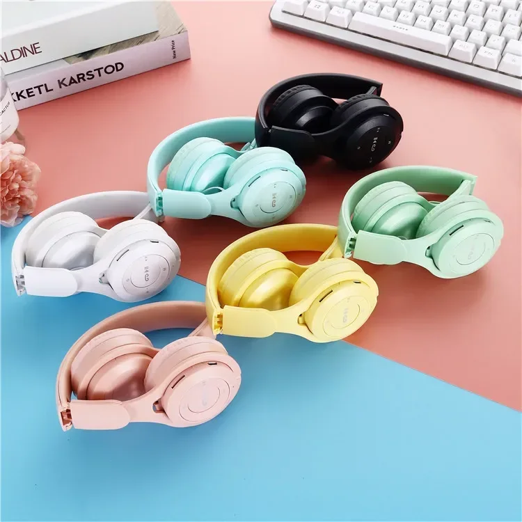 Hifi Sound Bluetooth Headphones Wireless Over-Ear Headsets with Microphone Noise Reduction Comfortable for Travel And Home Use - Image 5
