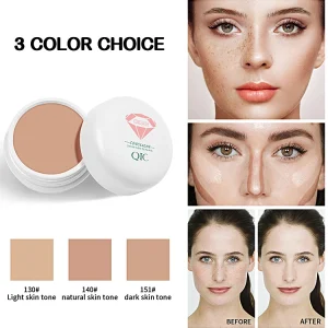 High Coverage Concealer Cover Anti Dark Circle Freckle Long-lasting Waterproof Foundation BB Cream for Face Makeup Base Cosmetic