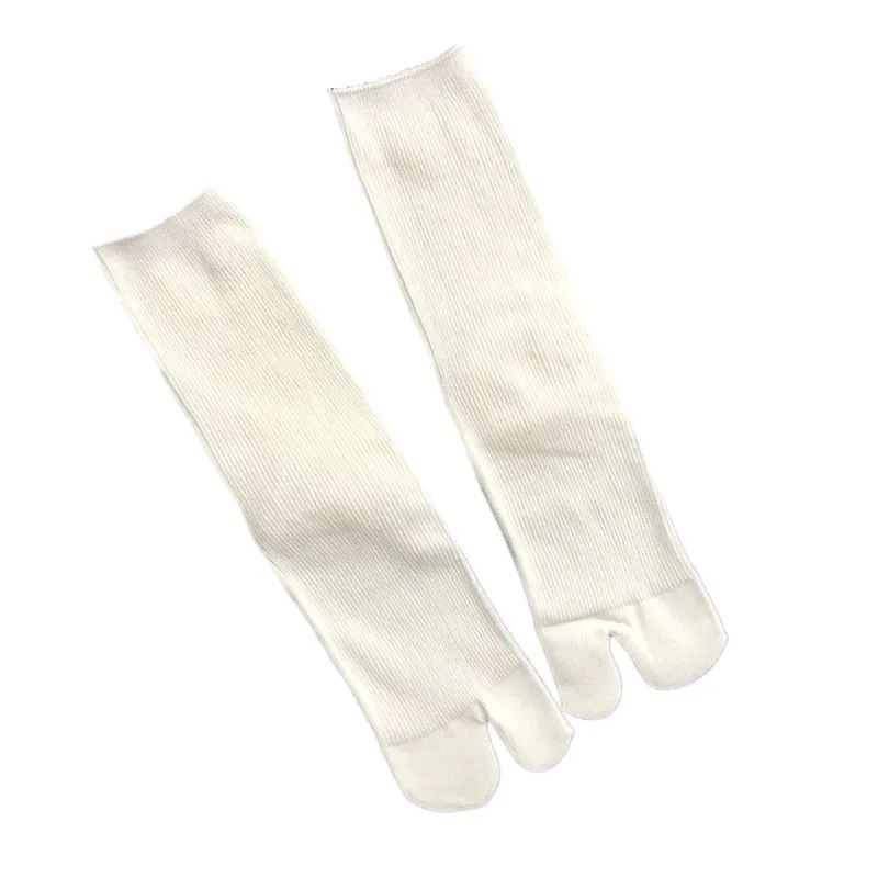 High Quality Combed Cotton Split Toe Socks Unisex Simple Comfortable Two-Toed Socks Japanese Harajuku Men Women's Tabi Socks - Image 6